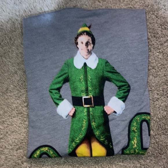 Elf the Movie 🌲 Elf Movie Will Ferrel Christmas Movie Nostalgia baseball tshirt - Picture 3 of 3